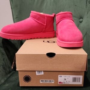 UGG Classic Ultra Mini Boots-Pink Glow
